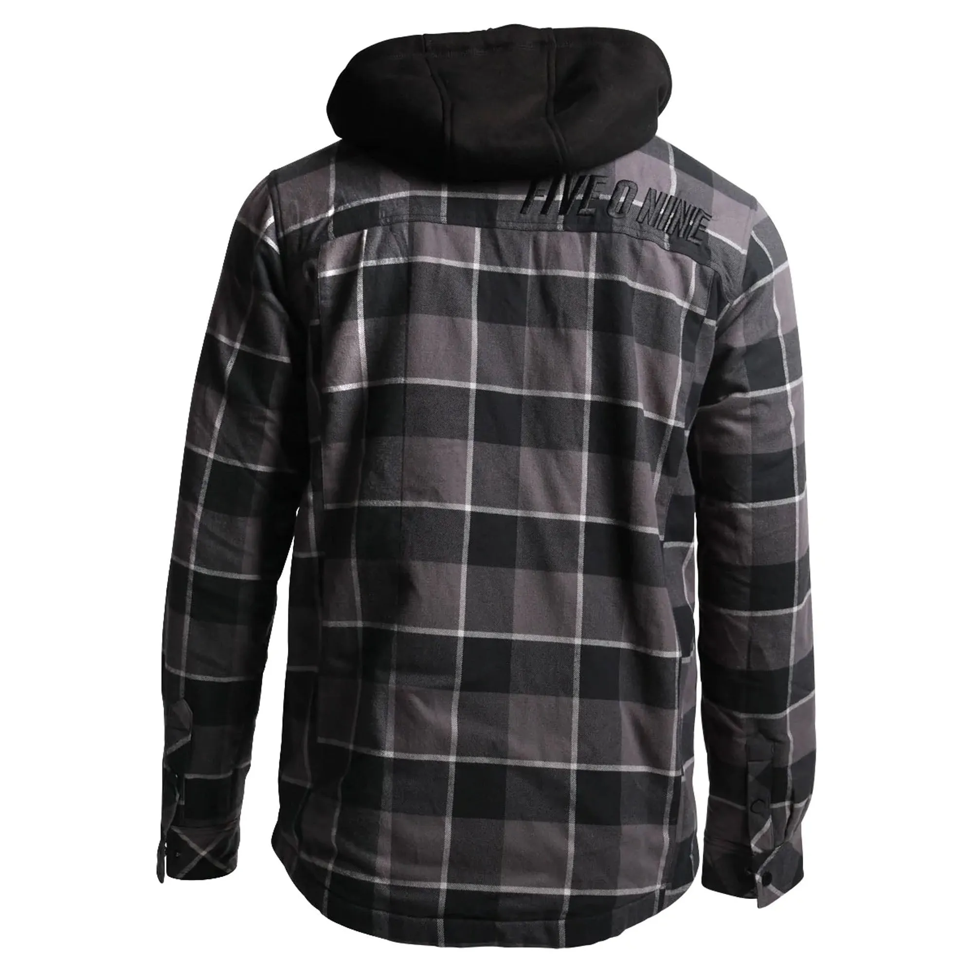 509 Groomer Flannel Button-Up Black/Gray