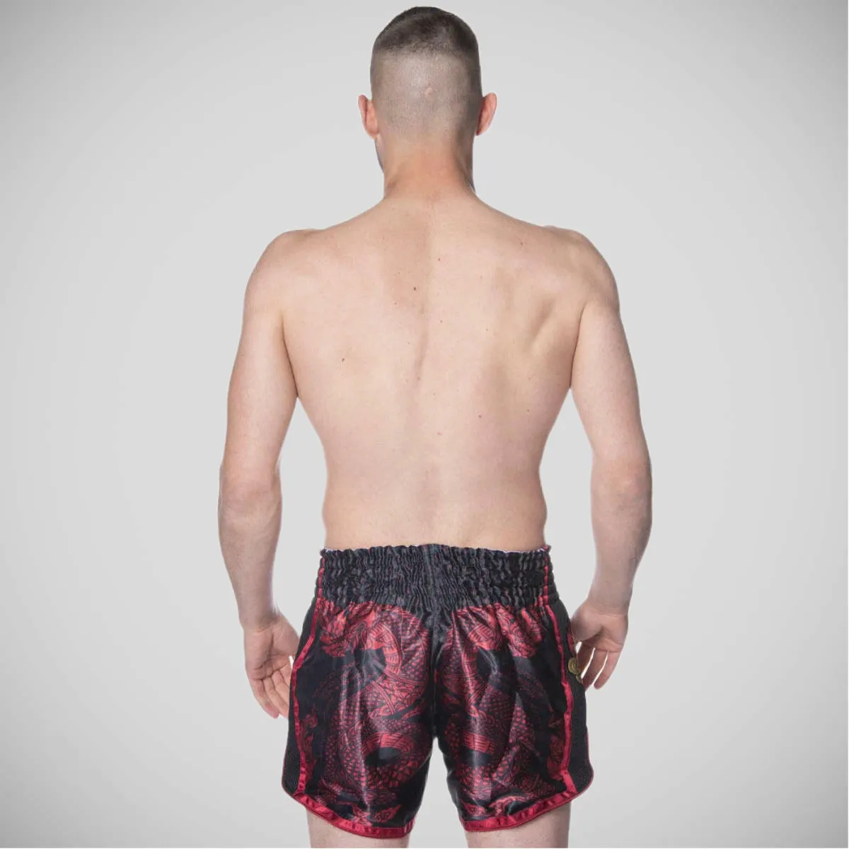 8 Weapons Naga Super Mesh Muay Thai Shorts Red