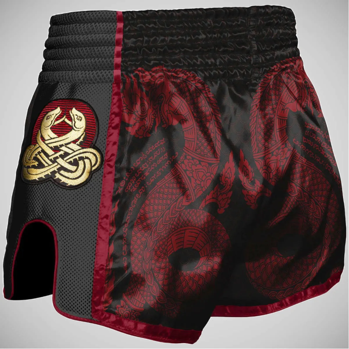 8 Weapons Naga Super Mesh Muay Thai Shorts Red