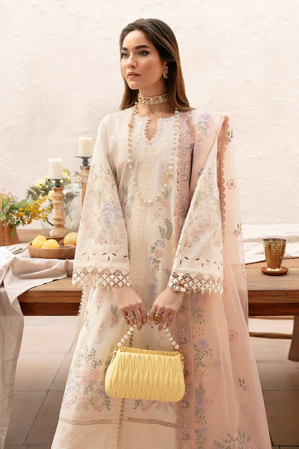 Afrozeh | Cascade Luxury Lawn 24 | Luna