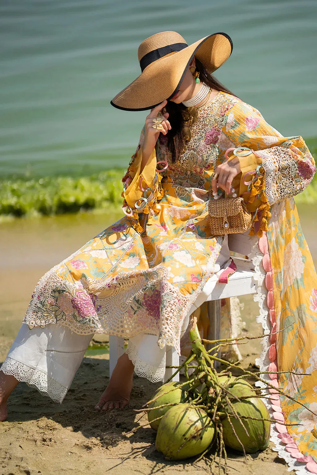 AJR Couture | Alif Signature Luxury Lawn 24 | Sunlit
