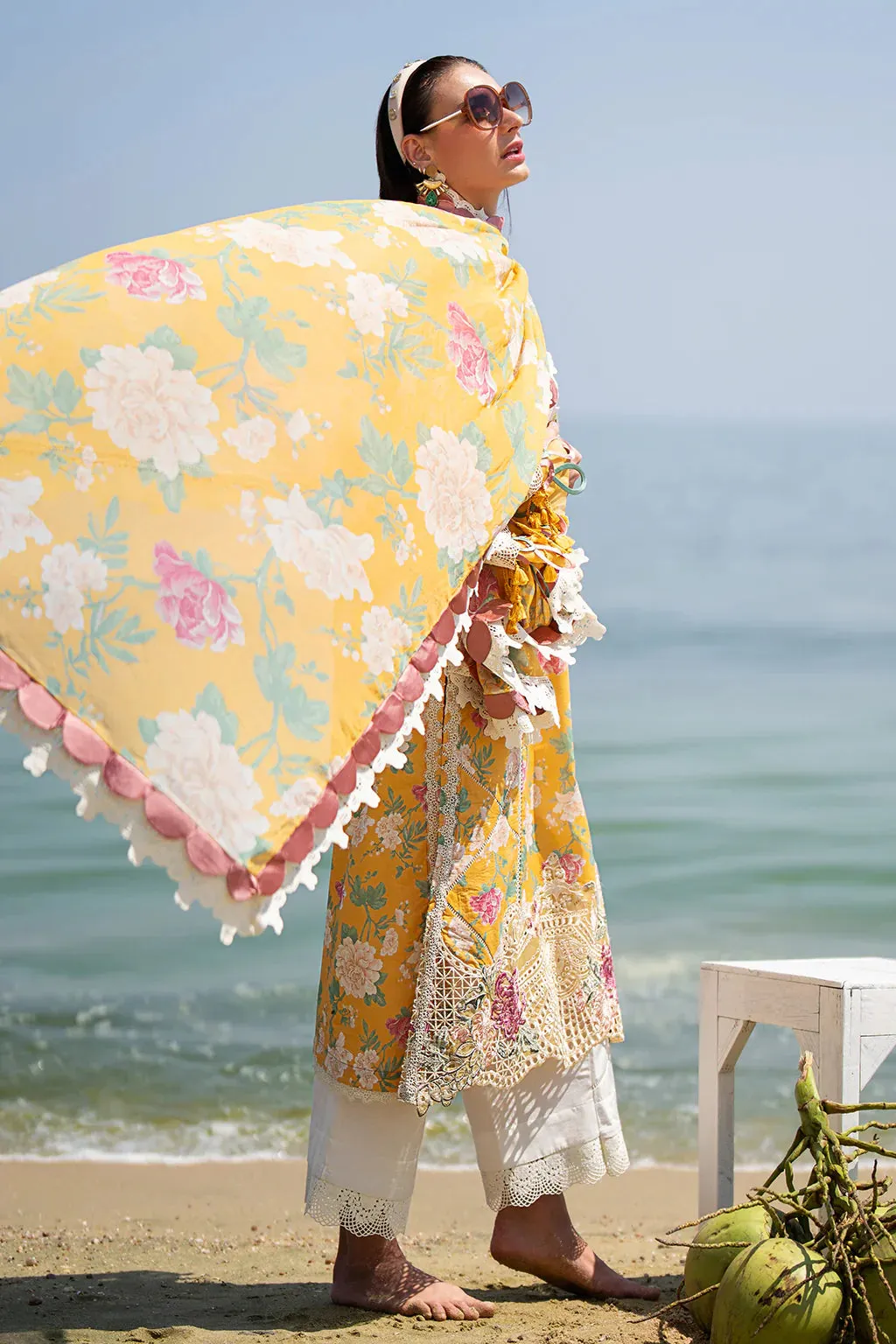 AJR Couture | Alif Signature Luxury Lawn 24 | Sunlit