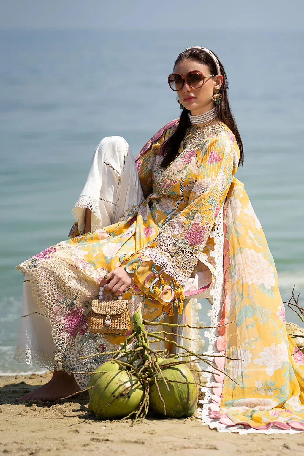 AJR Couture | Alif Signature Luxury Lawn 24 | Sunlit