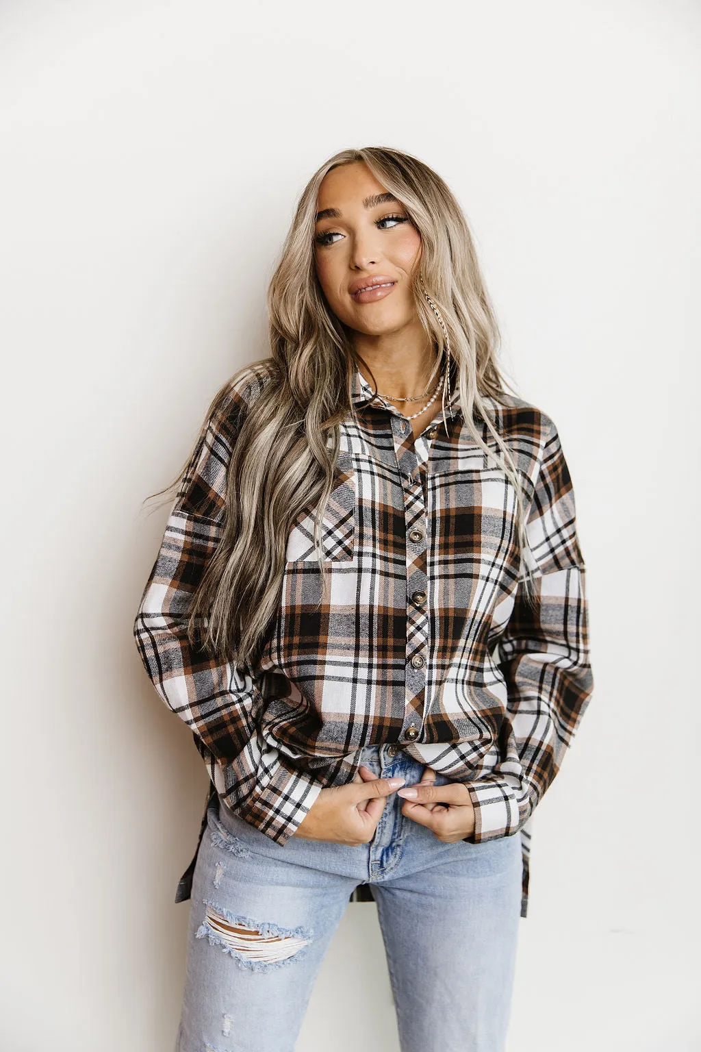 Ampersand Avenue Windowpane Flannel