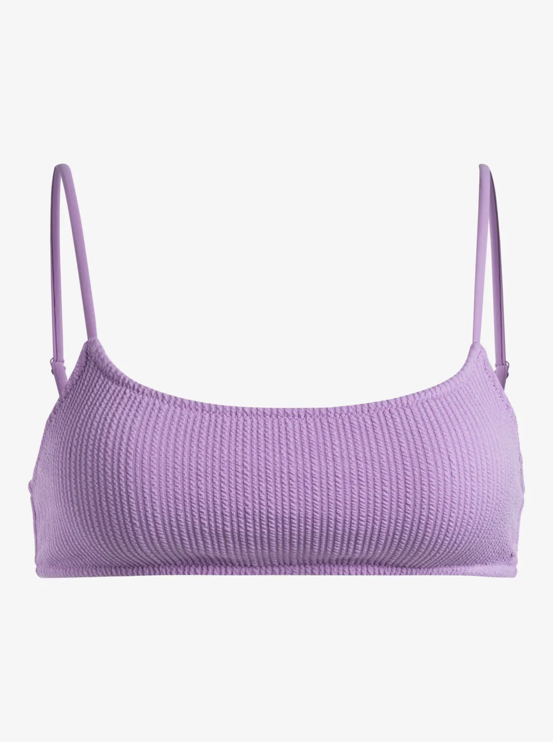 Aruba Basic Bralette Bikini Top - Crocus Petal