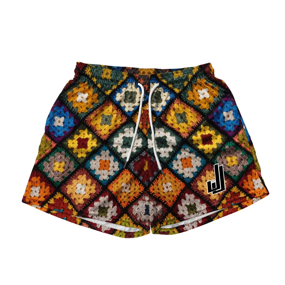 Basic Mesh Shorts - Grandma Crochet