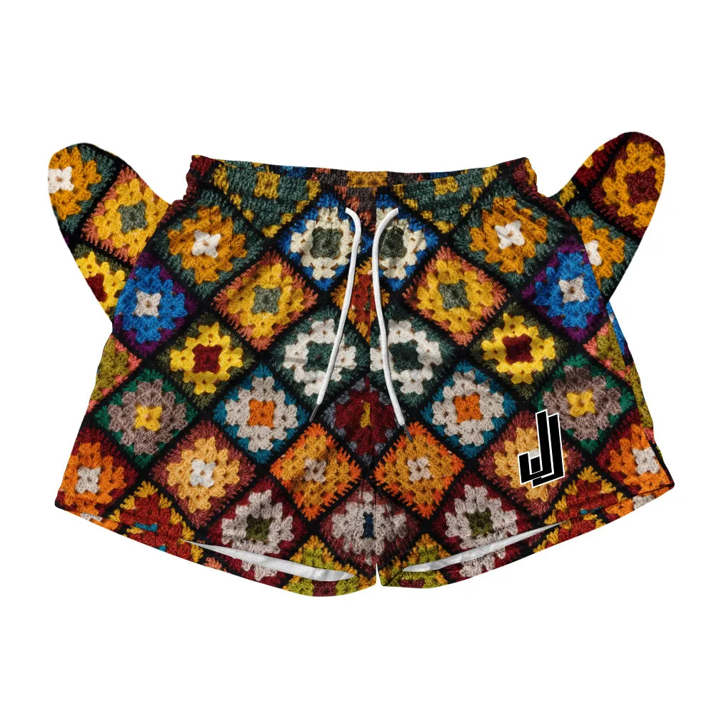 Basic Mesh Shorts - Grandma Crochet