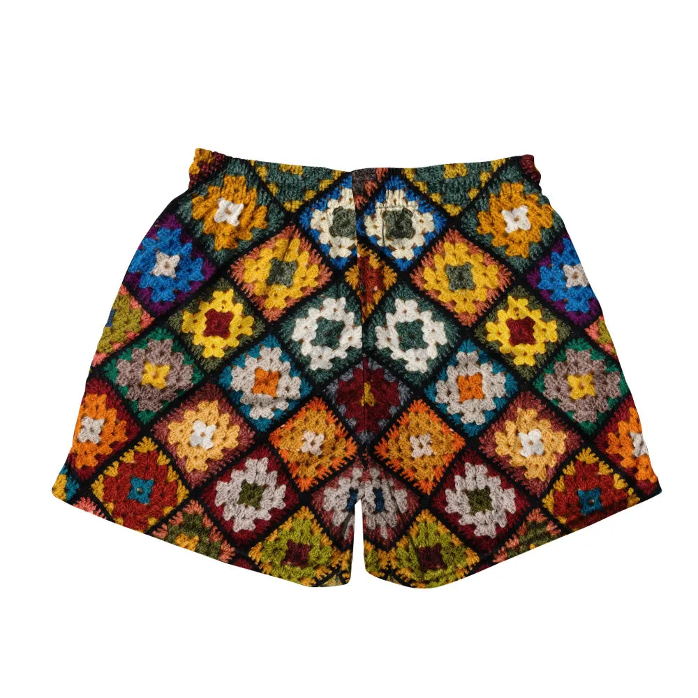 Basic Mesh Shorts - Grandma Crochet