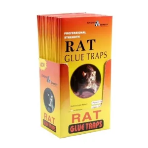 Best House Rat Glue Traps 2 Piece - Case of 24