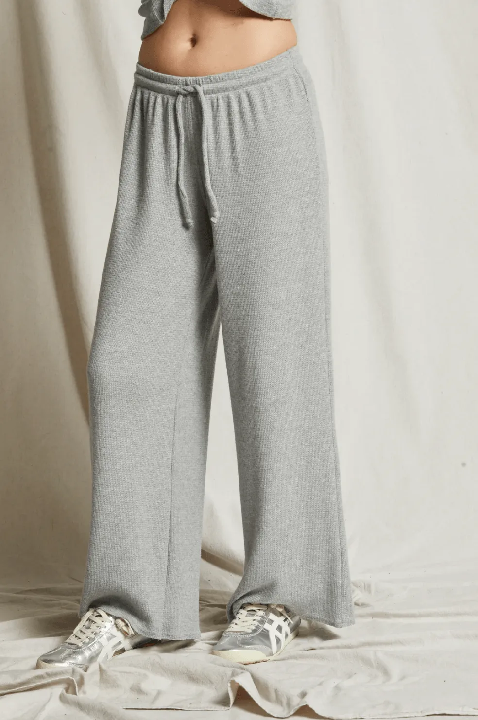 Clover Brushed Thermal Wide Leg Pant