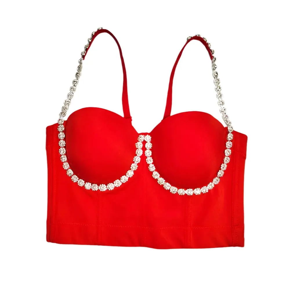 Crystal Bralette Top