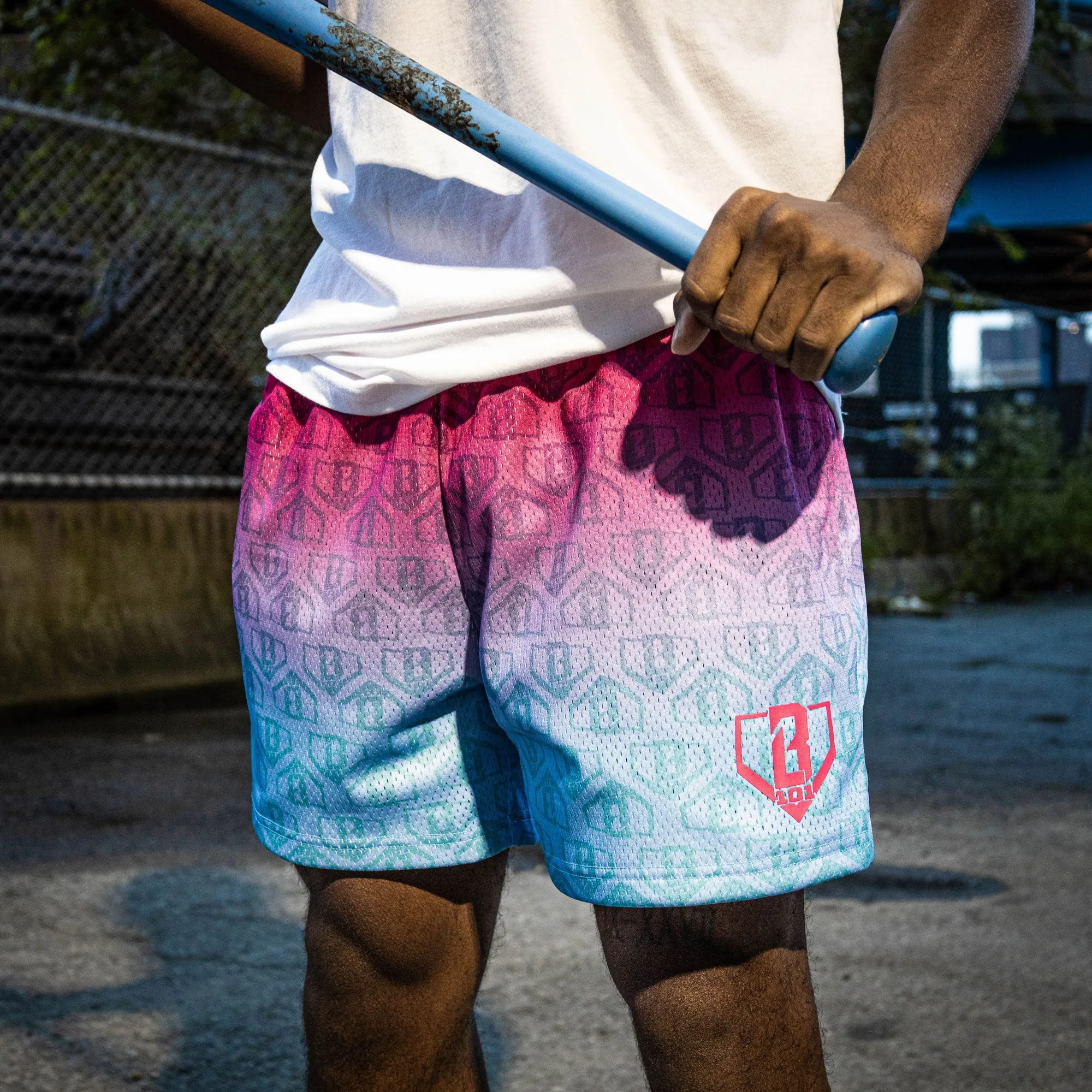 Gradient Youth Shorts - Cotton Candy