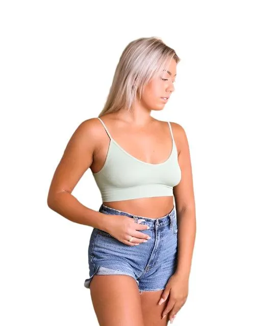 Low Back Seamless Bralette