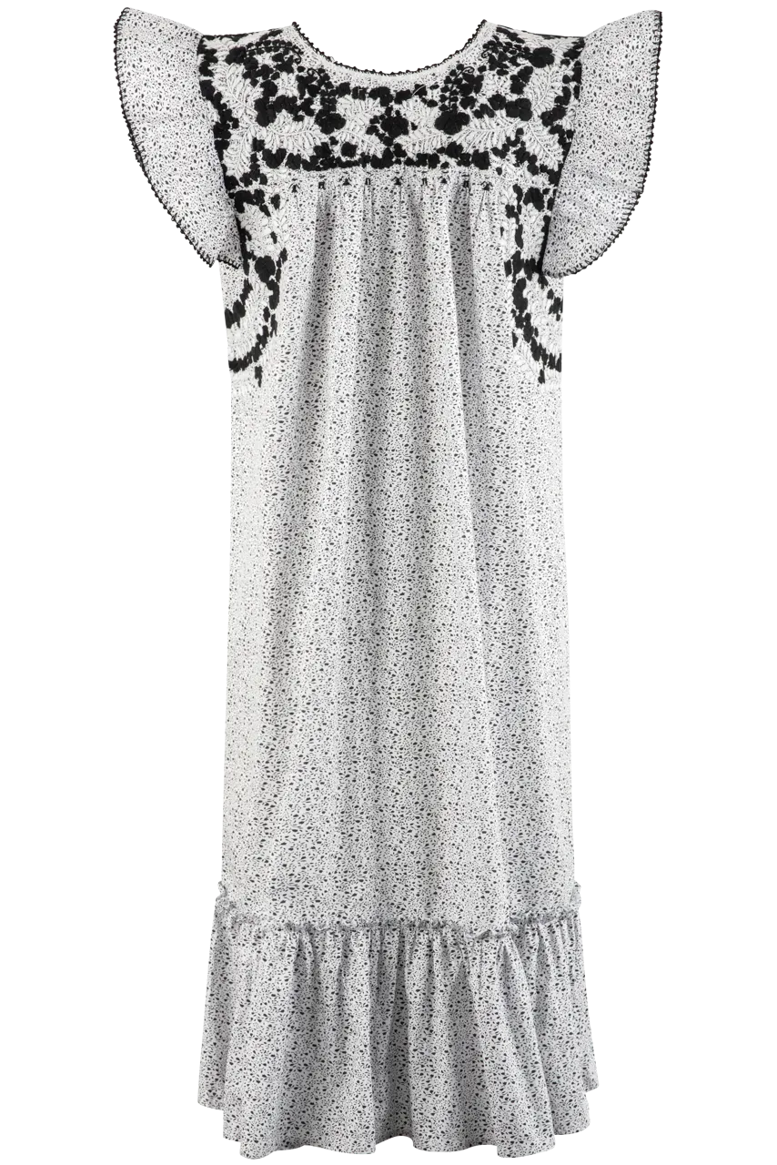 Margarita Mercantile Elisa Dress - Black/White