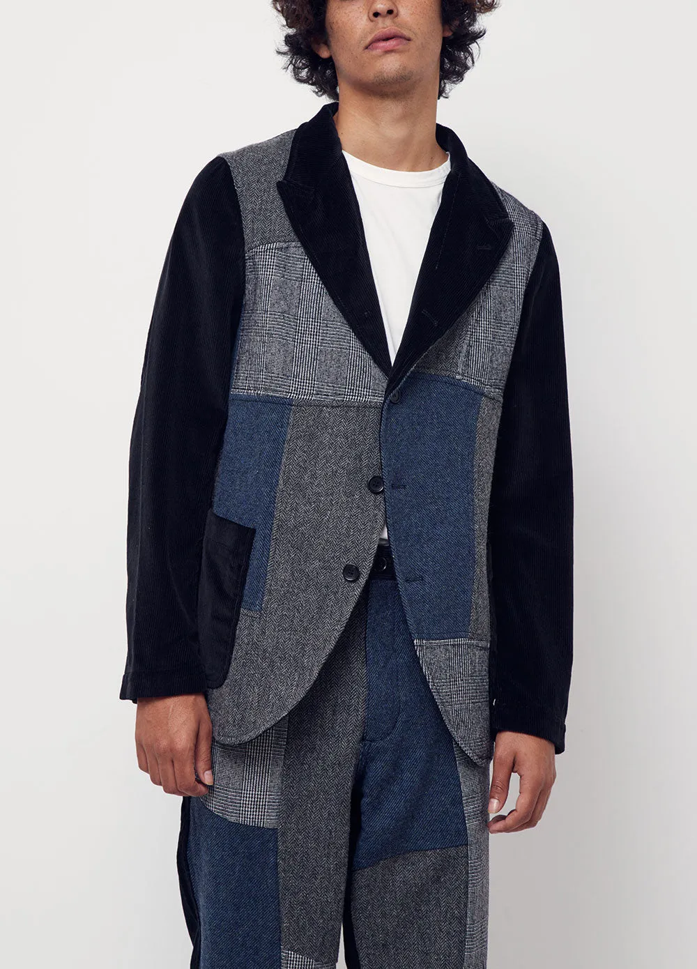 Panelled Blazer