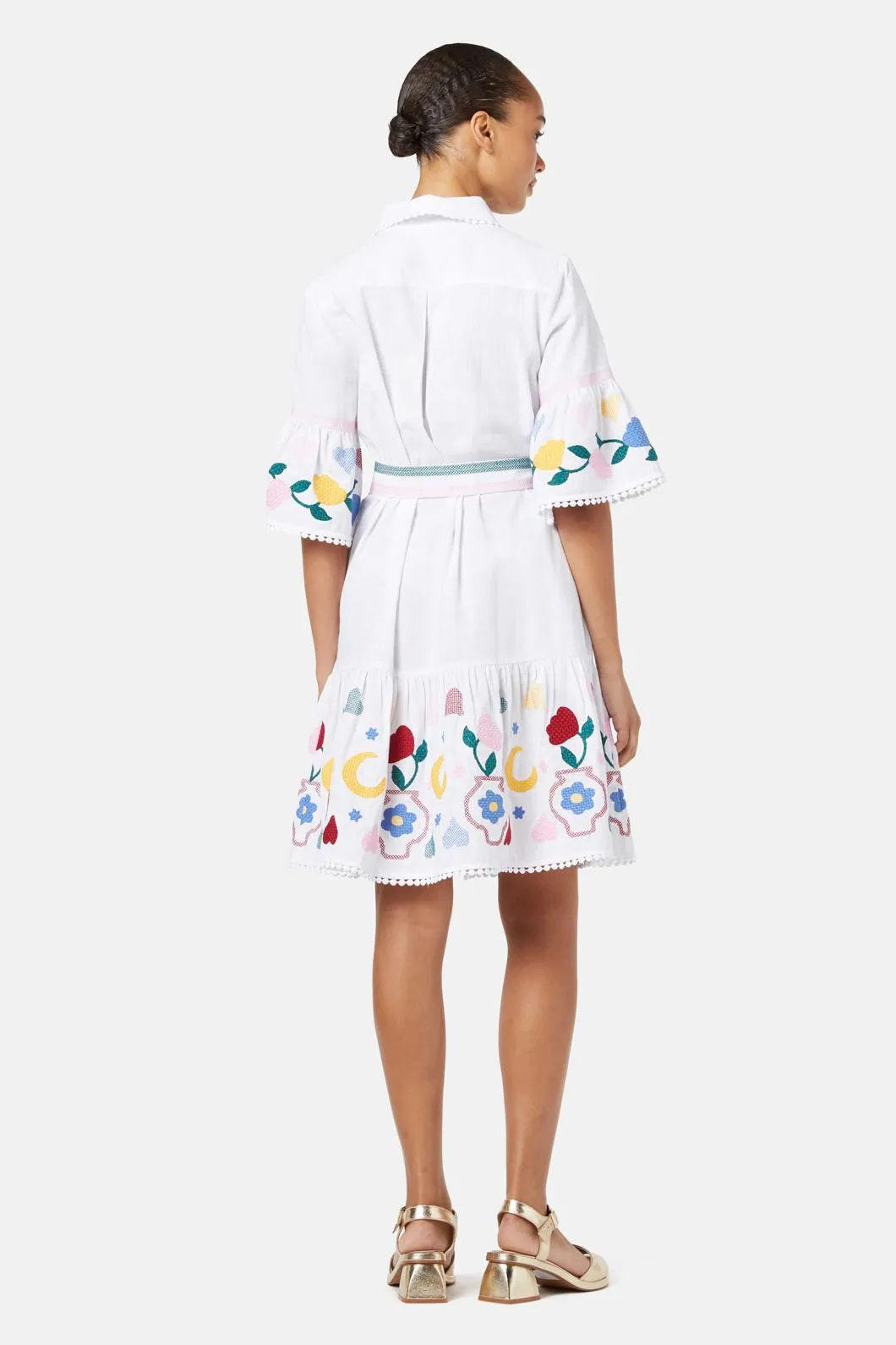 Plate Up Embroidered Dress