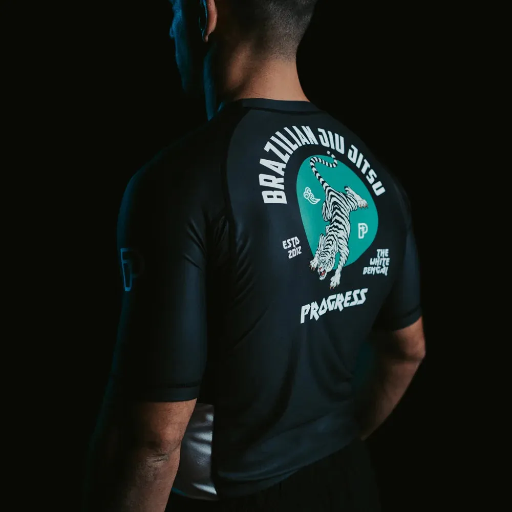 Progress Bengal Rash Guard Black/White