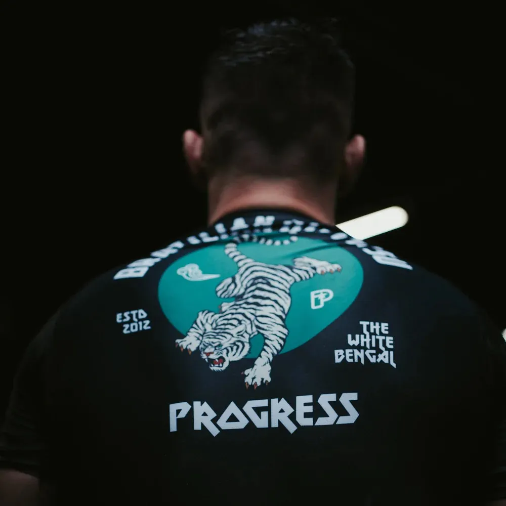 Progress Bengal Rash Guard Black/White