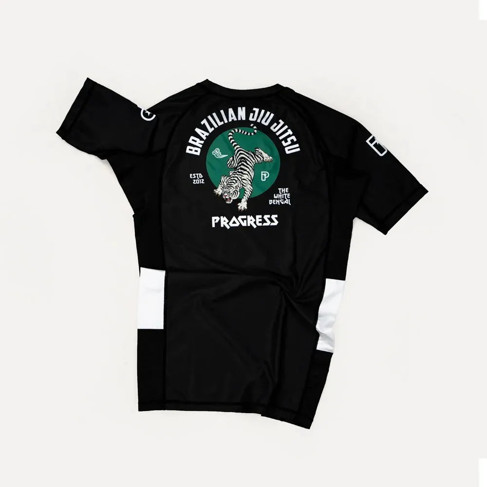 Progress Bengal Rash Guard Black/White