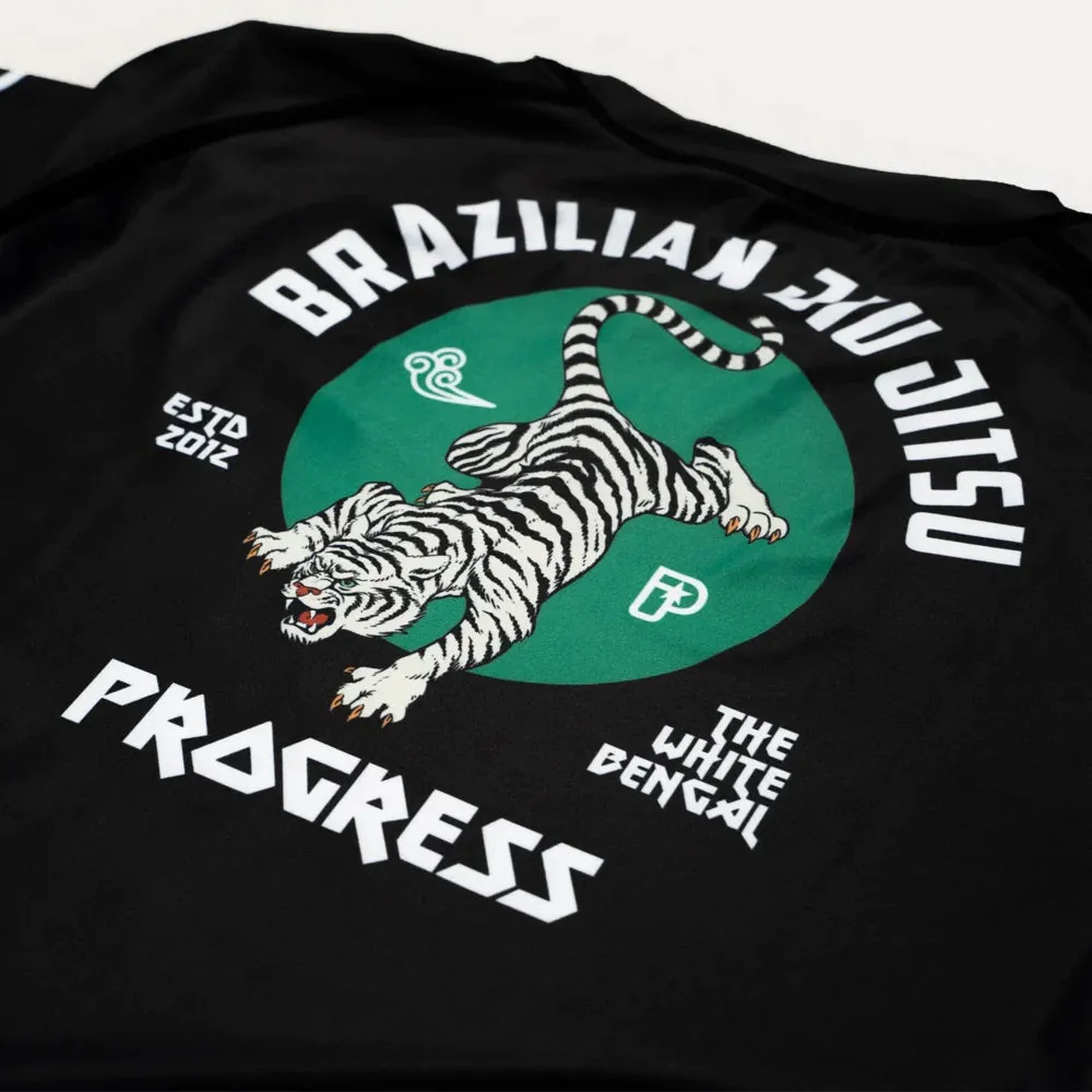 Progress Bengal Rash Guard Black/White