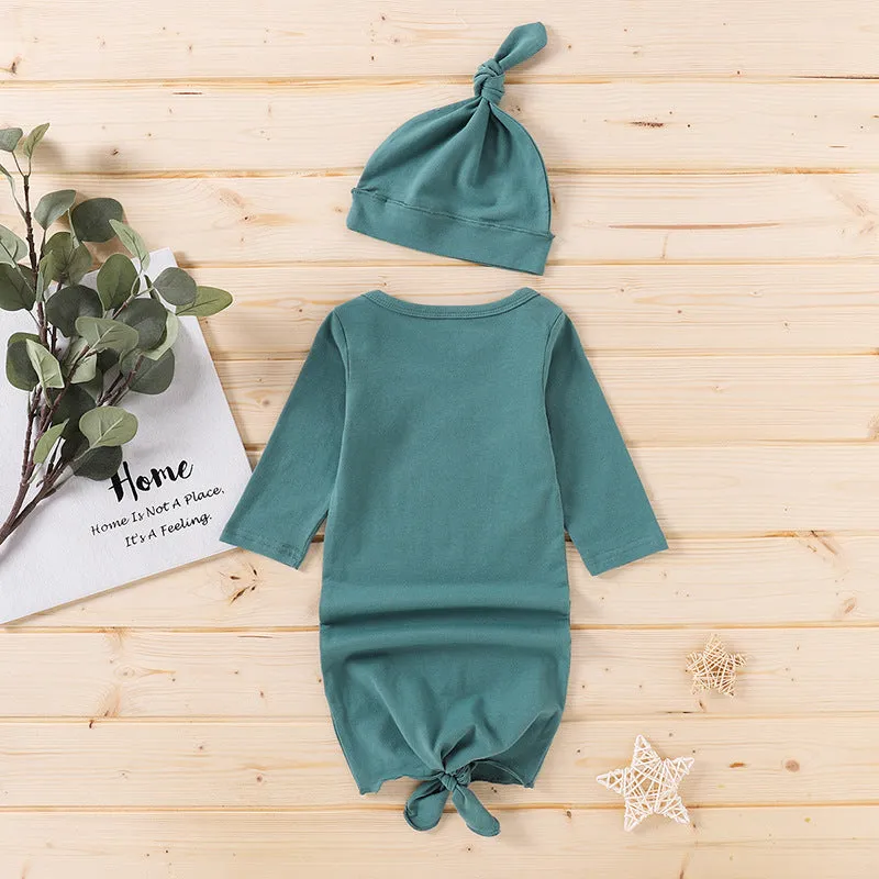 Rainbow Baby Comfort Knotted Gown