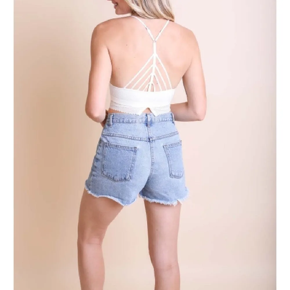 Sincerely Me Crochet Lace Bralette