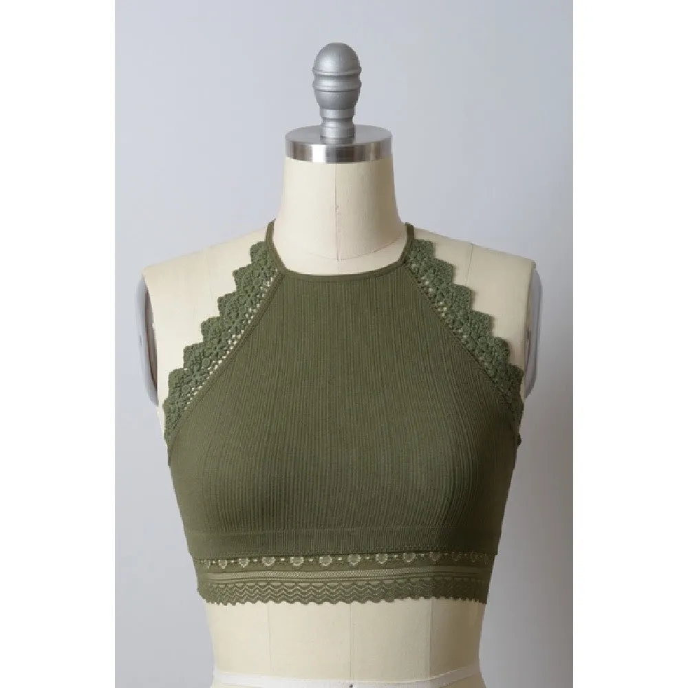 Sincerely Me Crochet Lace Bralette