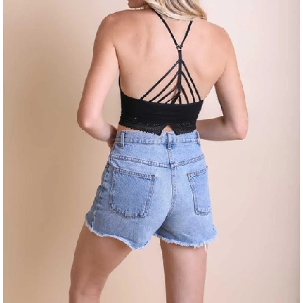 Sincerely Me Crochet Lace Bralette