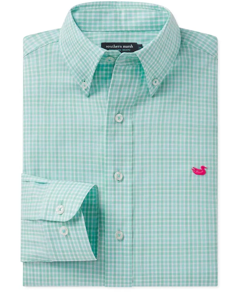 Southern Marsh - Campbell Plaid Dress Shirt