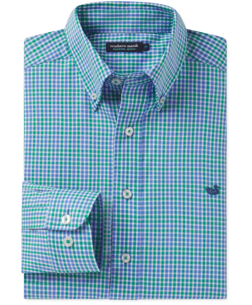 Southern Marsh - Campbell Plaid Dress Shirt