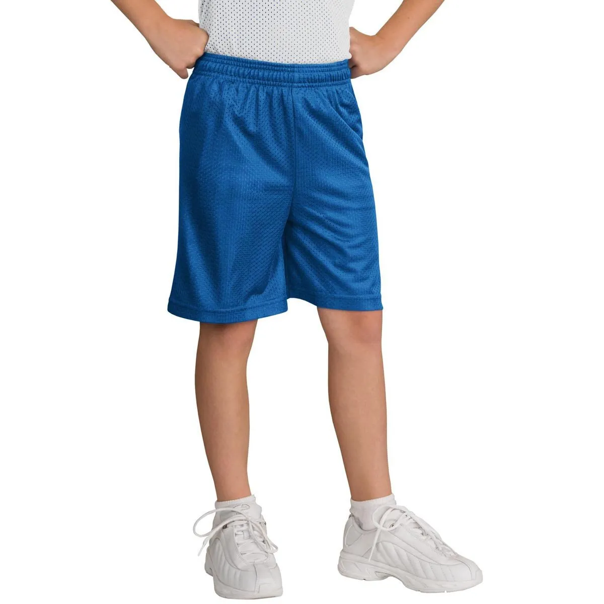 Sport-Tek Youth True Royal PosiCharge Classic Mesh Shorts