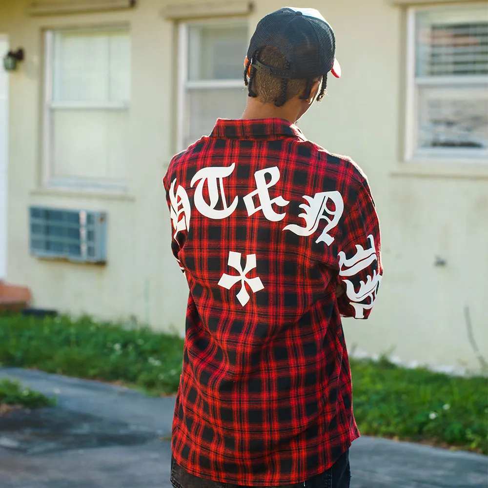 Streets & Aves Flannel Red