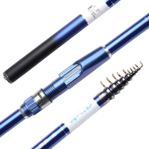 Superhard Hand 98% High Carbon Fishing Rod Surf Sea Fishing Tackle  2.7 3.6m 4.5 5.4M Telescopic Pole Casting Spinning Carp Lure