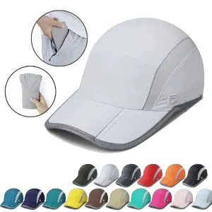 UPF50  Folding Outdoor Sport Cap for Sun Protection and Comfort