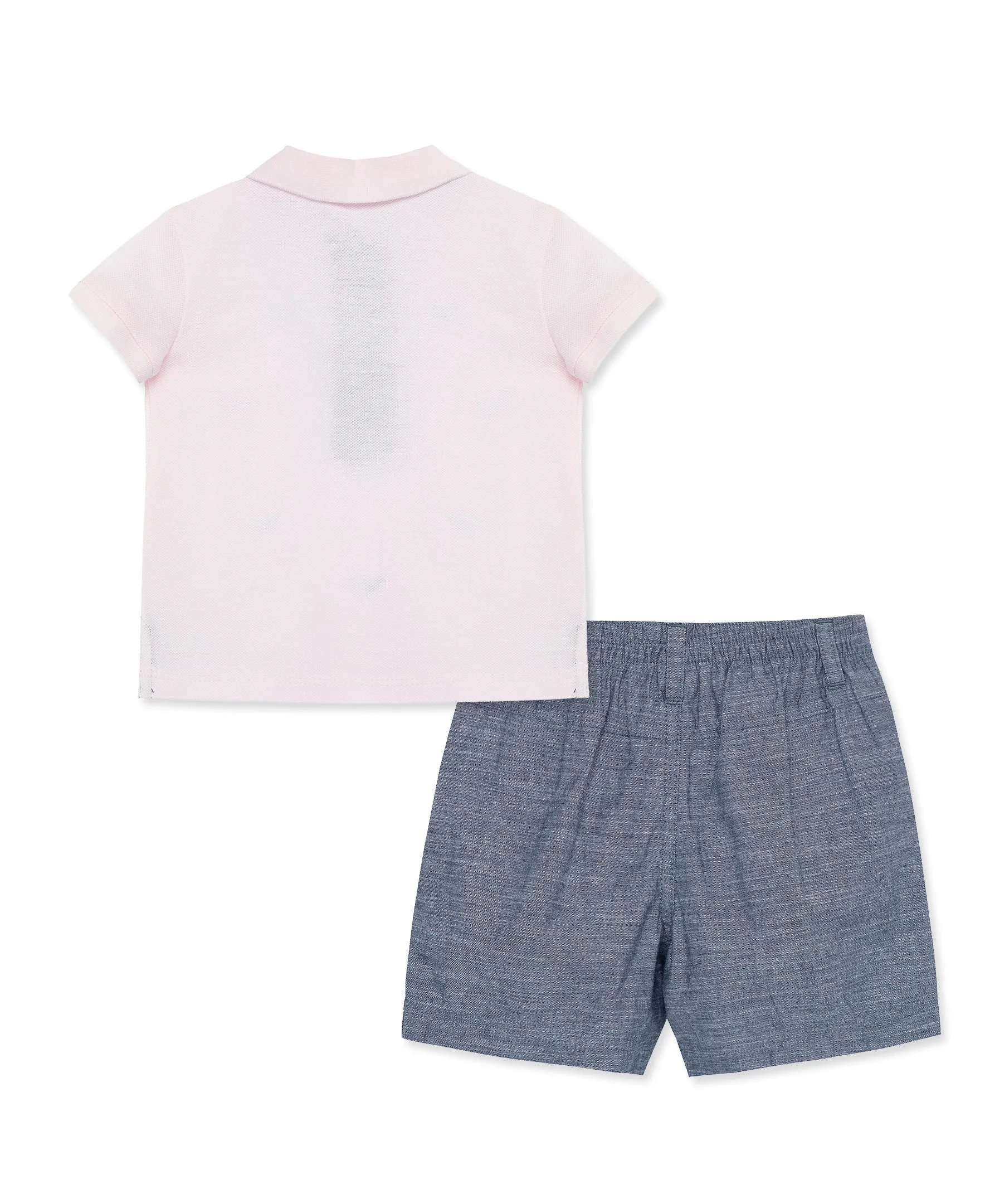 Whale Polo Toddler Short Set (2T-4T)