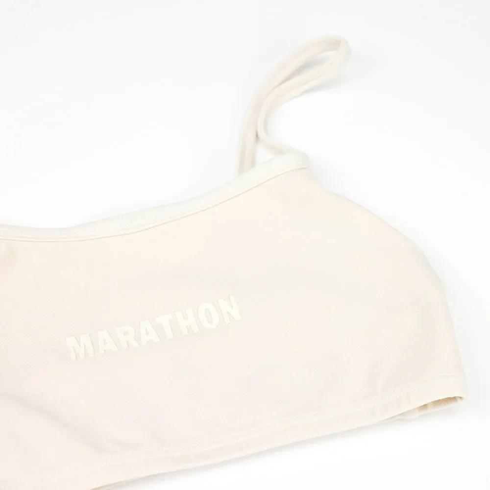 Women's Marathon Bralette - Bone