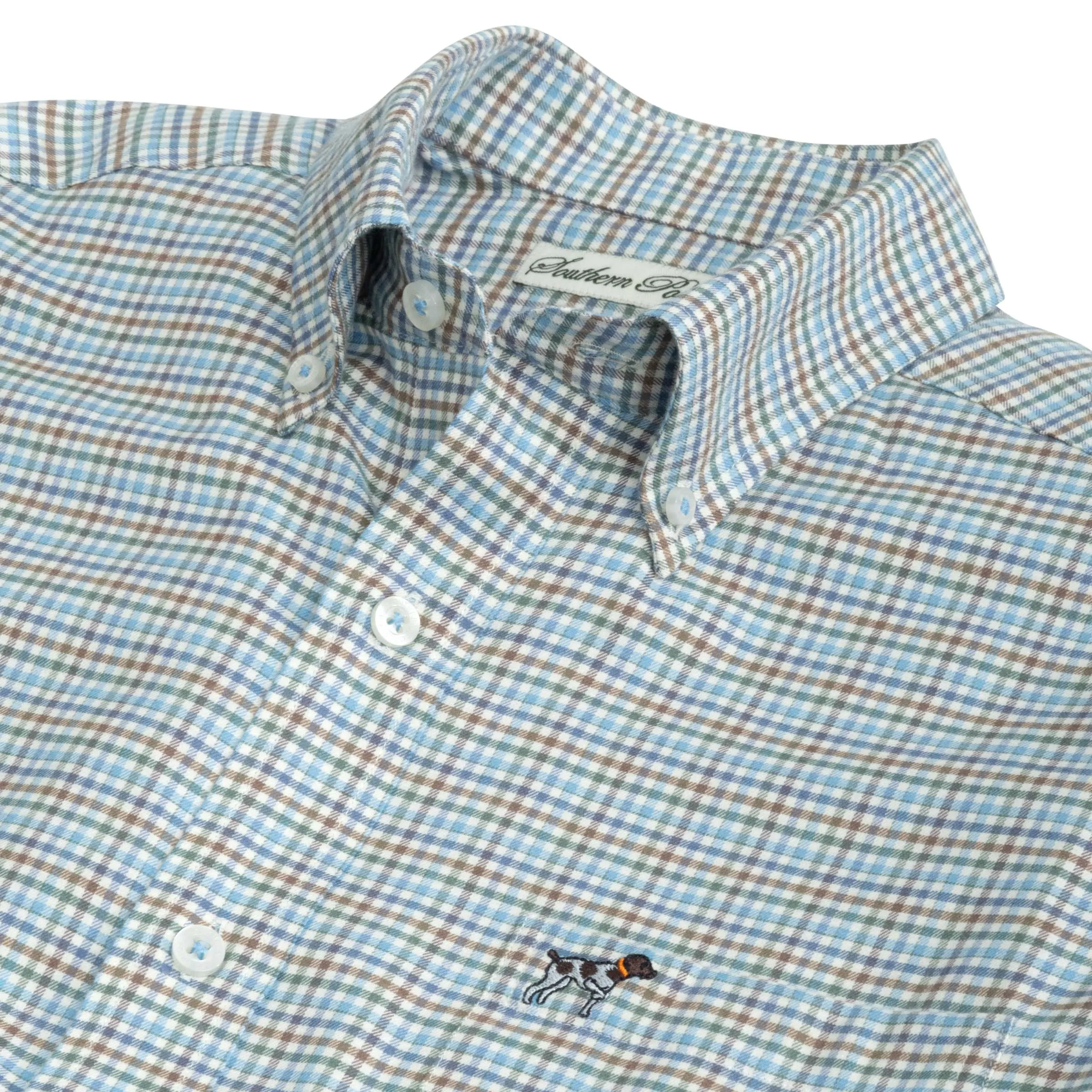 Youth Hadley Performance Flannel Button Down FINAL SALE
